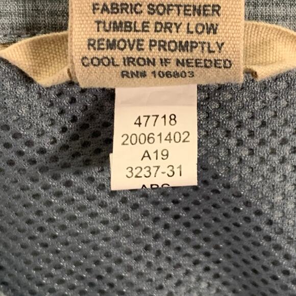 Duluth 1X Women's Plus Sol Survivor Sun Protection Tunic Vest Dusty Blue - Picture 9 of 11